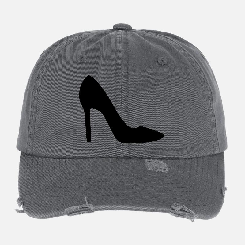 Talons hauts Casquette vintage effet usé Flexfit