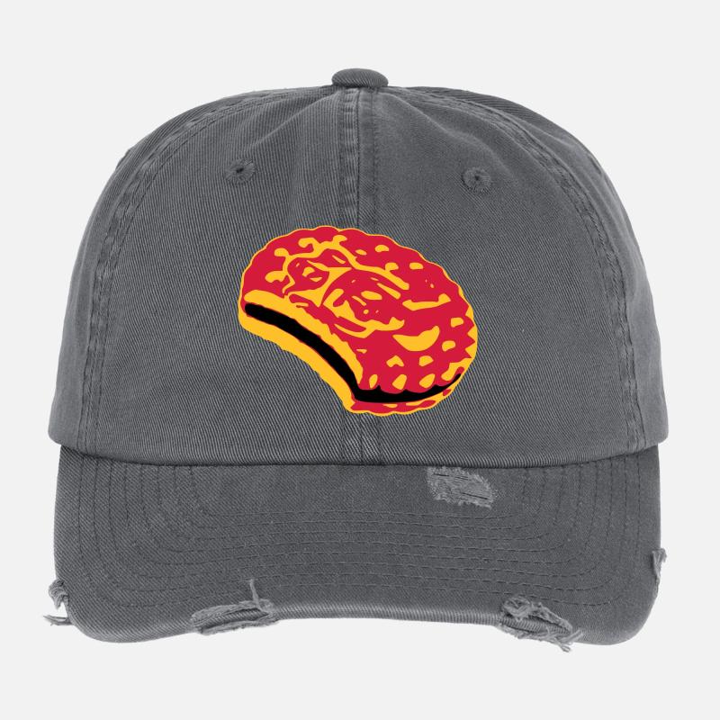Keks Flexfit Vintage Destroyed Cap