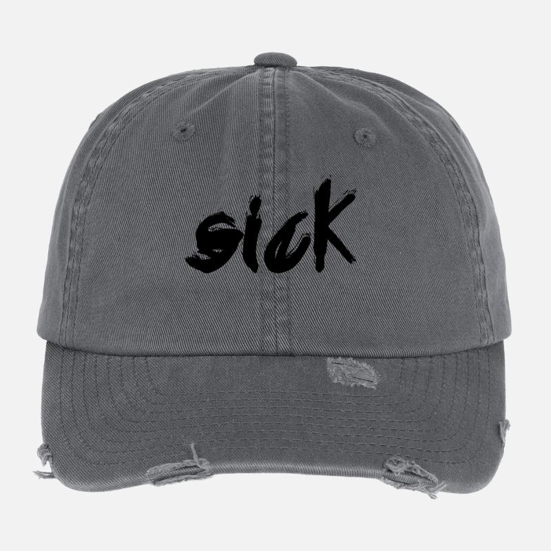 krank Flexfit Vintage Destroyed Cap