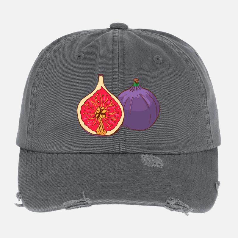 De vraies figues Casquette vintage effet usé Flexfit