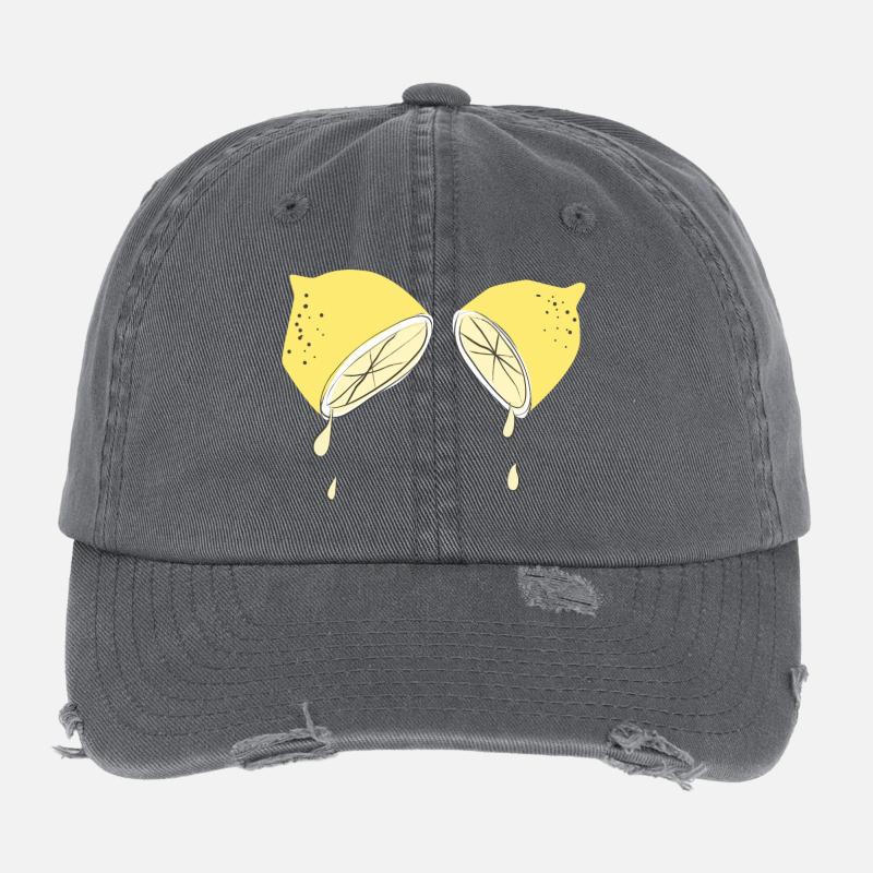 Wenn das Leben dir Zitronen gibt... Flexfit Vintage Destroyed Cap