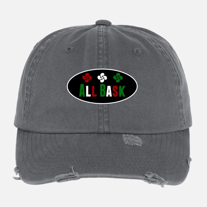 All Basque Flexfit Vintage Destroyed Cap