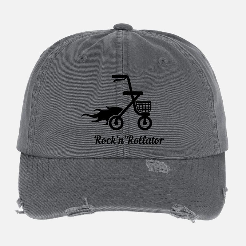 Rock'n'Rollator Flexfit Vintage Destroyed Cap