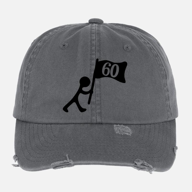 60 years anniversary Flexfit Vintage Destroyed Cap