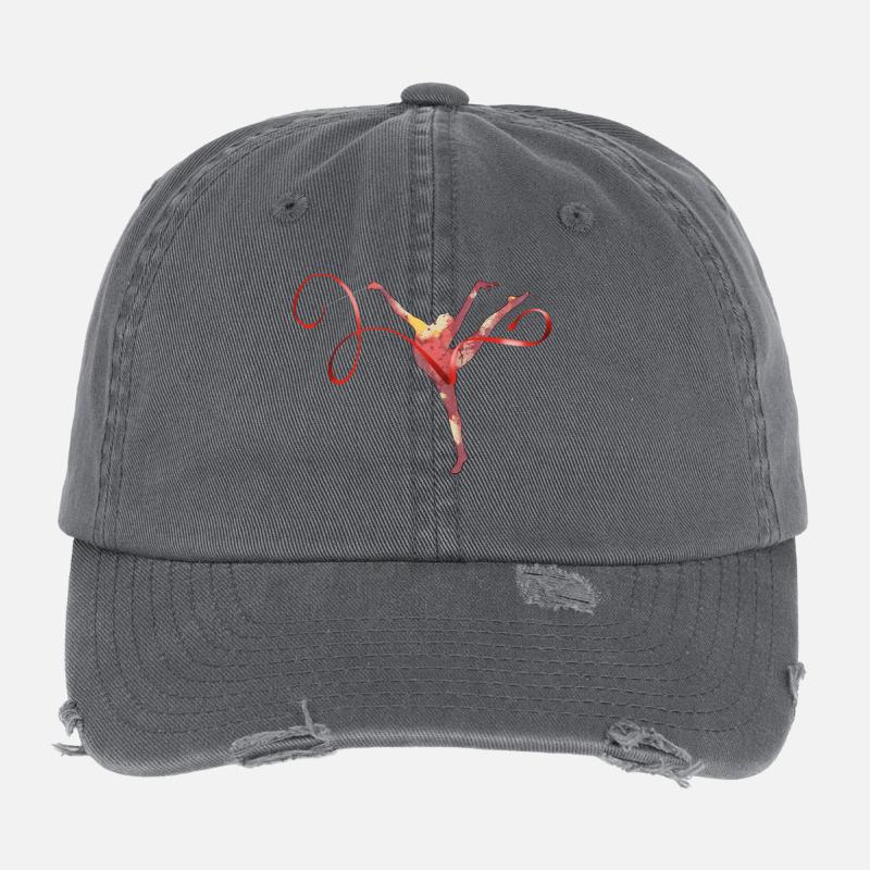 Rhythmic gymnastics Flexfit Vintage Destroyed Cap