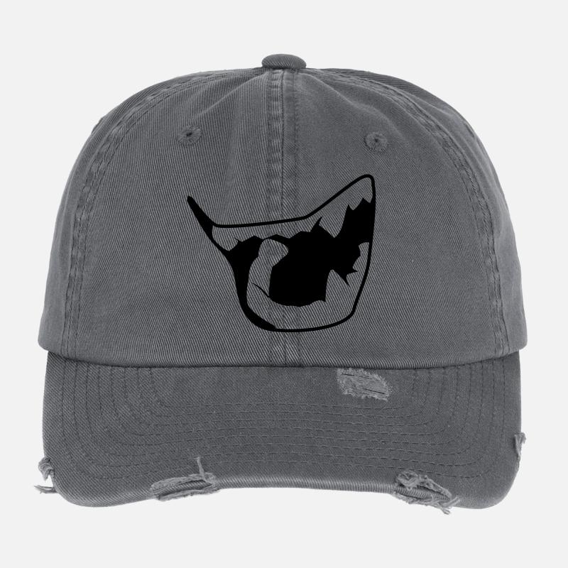 vampire Flexfit Vintage Destroyed Cap