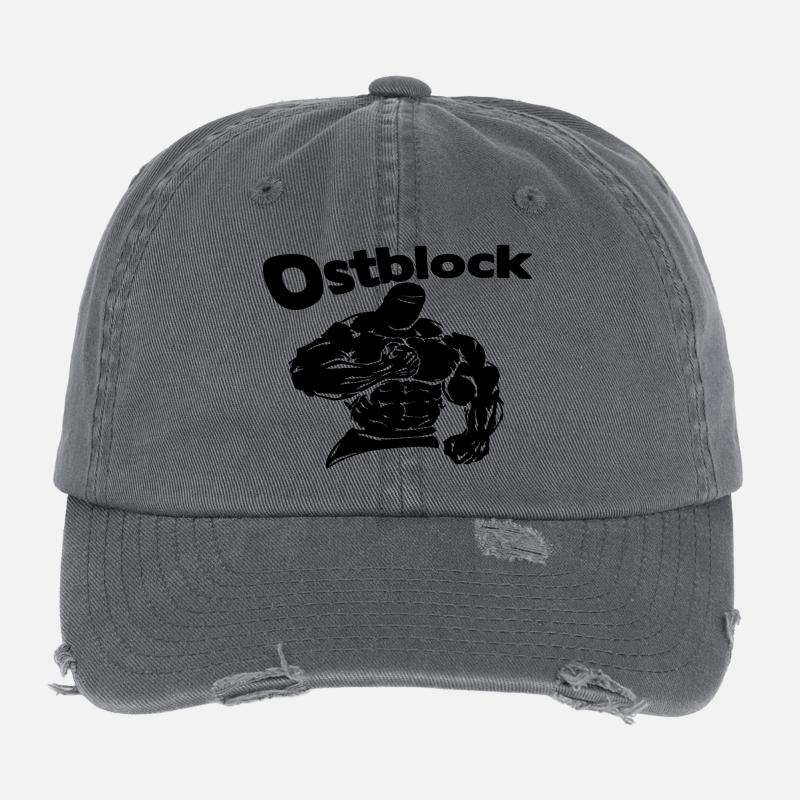 ostblock Flexfit Vintage Destroyed Cap