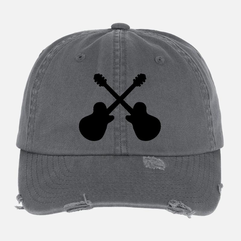 Guitars Flexfit Vintage Destroyed Cap