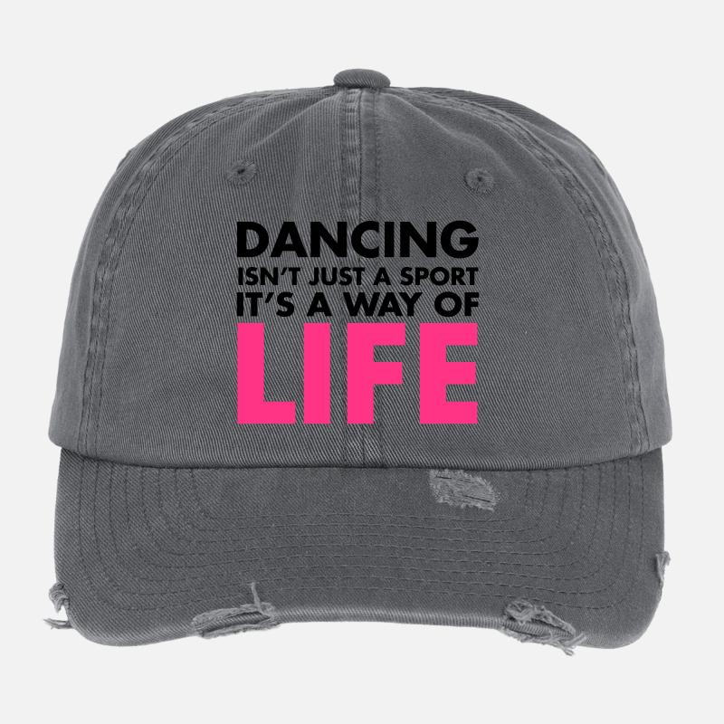 Dancing Casquette vintage effet usé Flexfit