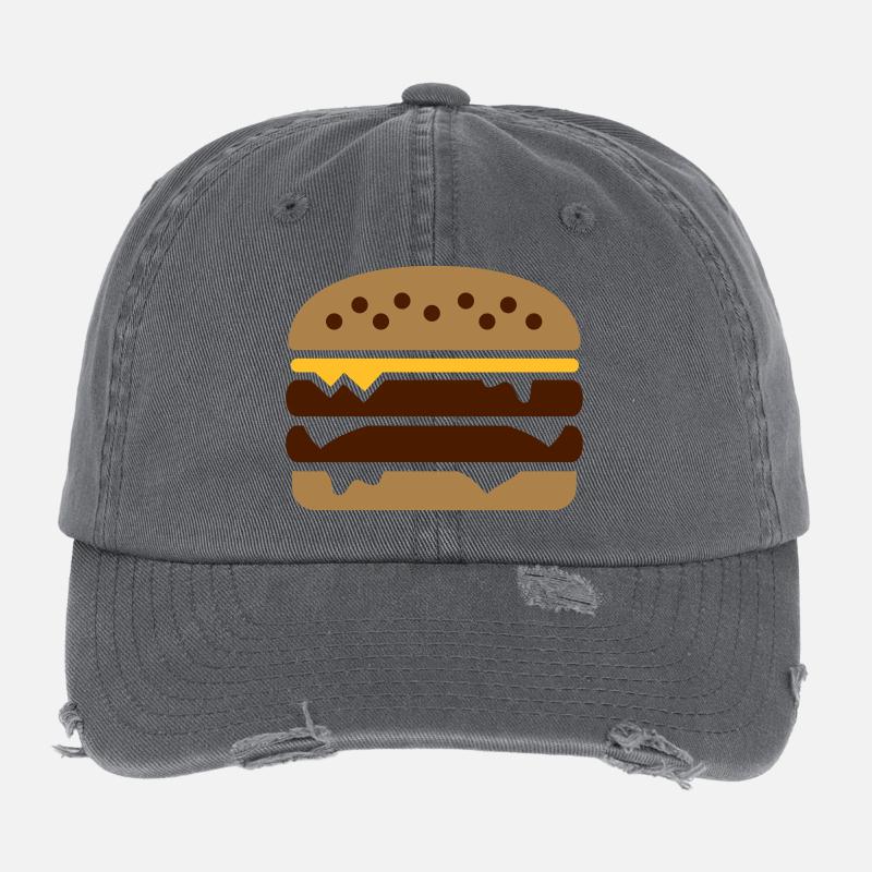 Burger Flexfit Vintage Destroyed Cap
