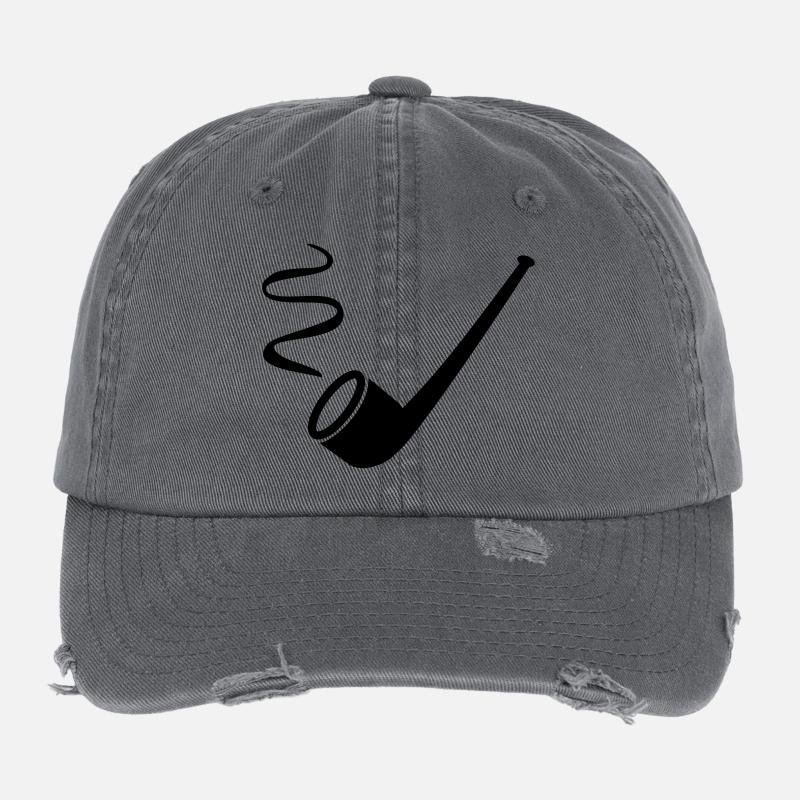 pipe Flexfit Vintage Destroyed Cap