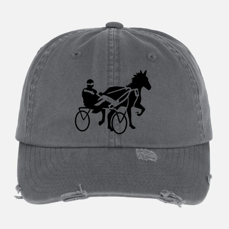 trotter Casquette vintage effet usé Flexfit