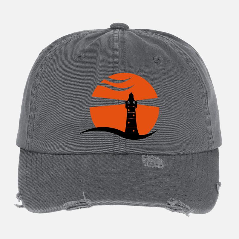 leuchtturm_01 Flexfit Vintage Destroyed Cap