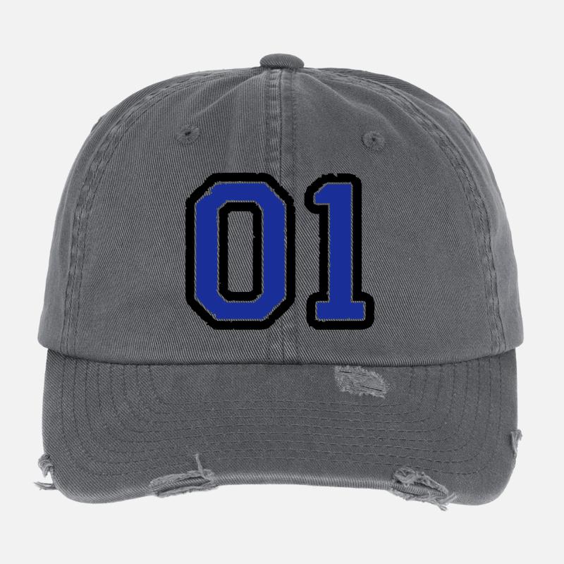 01 Flexfit Vintage Destroyed Cap