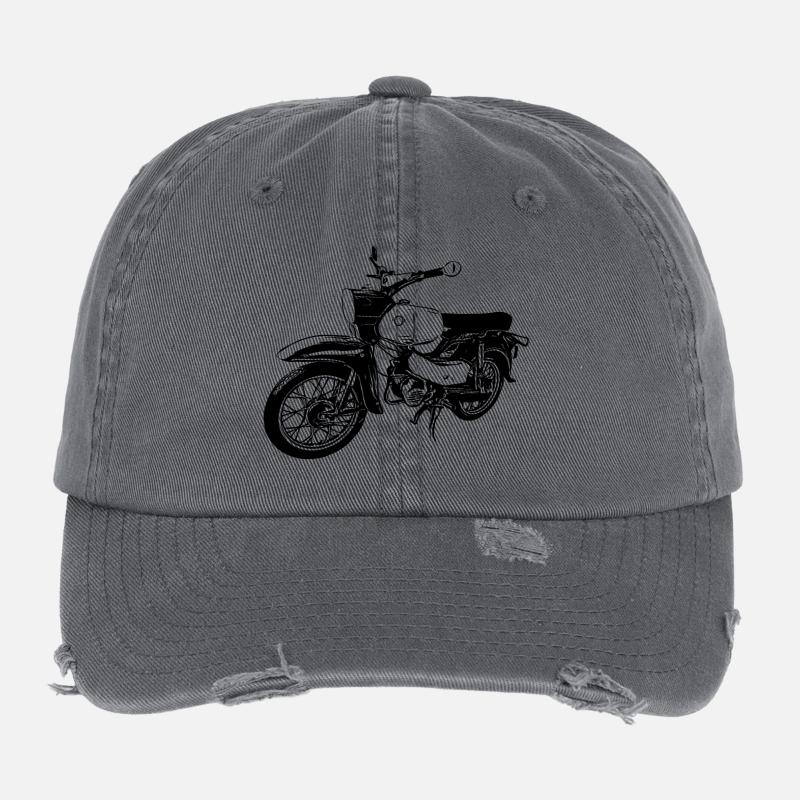 Simson Habicht Flexfit Vintage Destroyed Cap