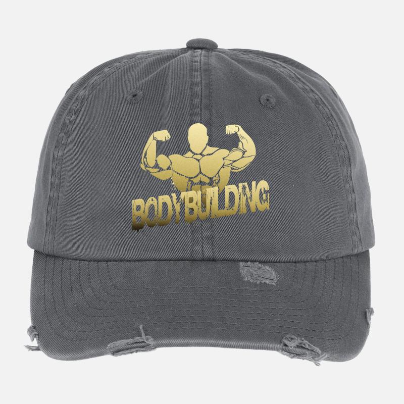 Body building Flexfit Vintage Destroyed Cap