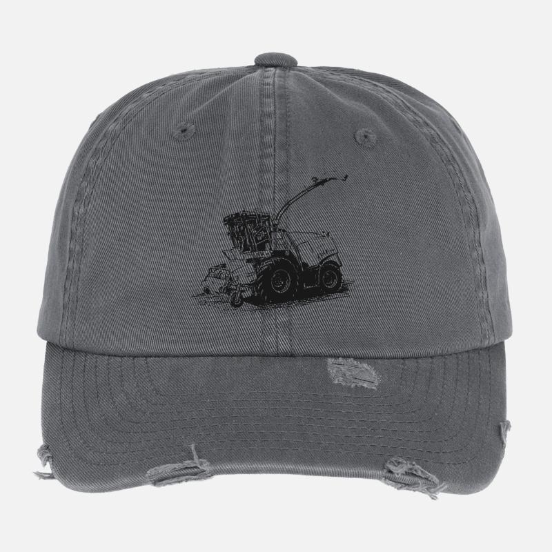 Moissonneuse-batteuse Jaguar 930 Casquette vintage effet usé Flexfit