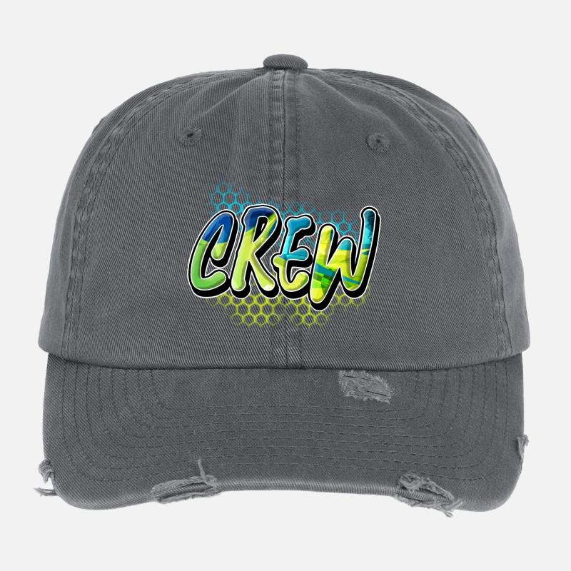 Équipage Casquette vintage effet usé Flexfit