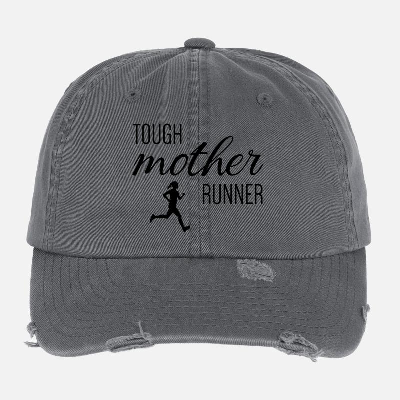 Mère coureuse coriace Casquette vintage effet usé Flexfit