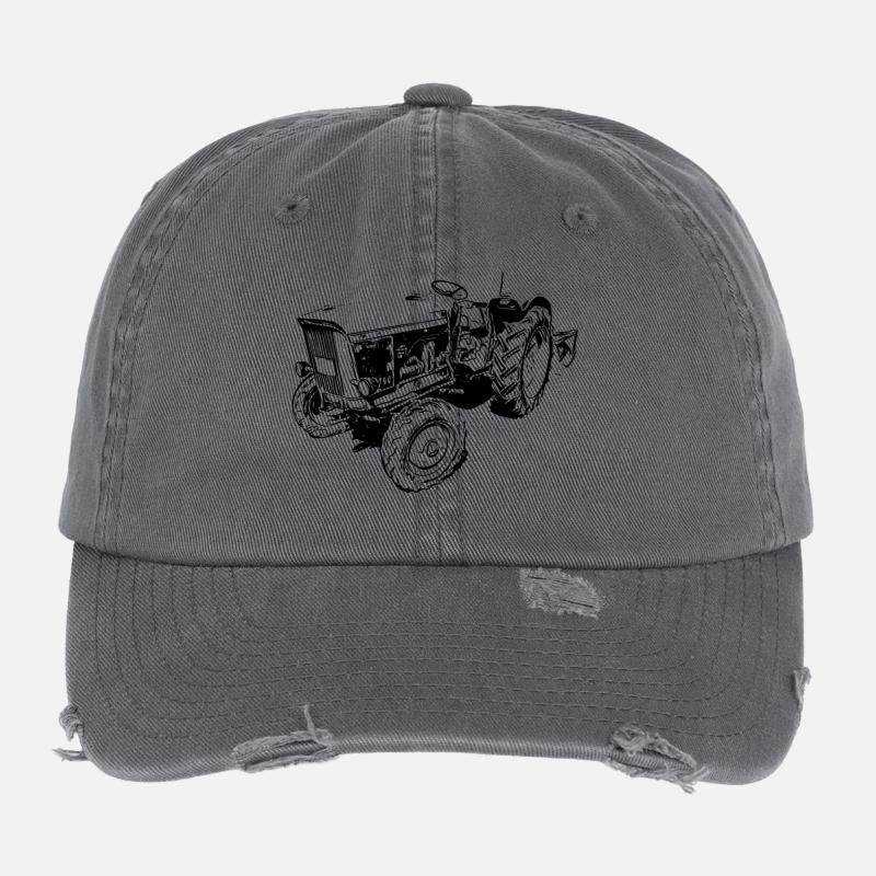 JD LANZ 700 Flexfit Vintage Destroyed Cap