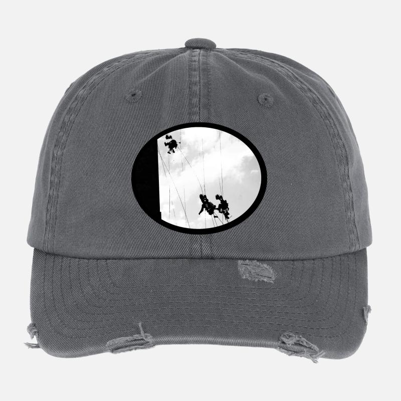 Ouvrier du bâtiment Casquette vintage effet usé Flexfit