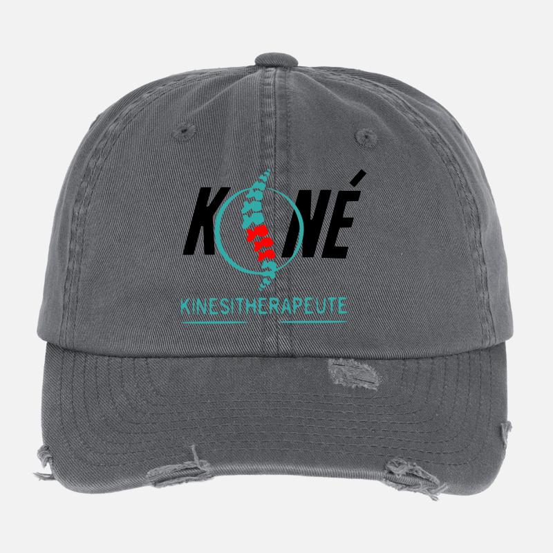 Physiotherapist Flexfit Vintage Destroyed Cap