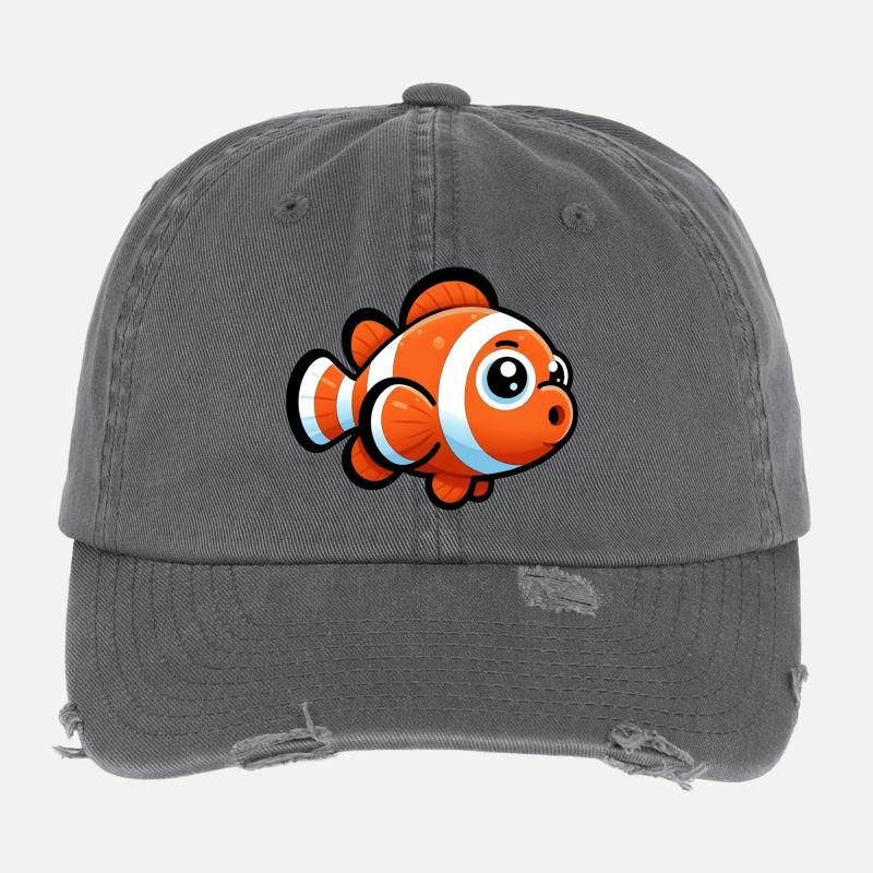Clownfische Flexfit Vintage Destroyed Cap
