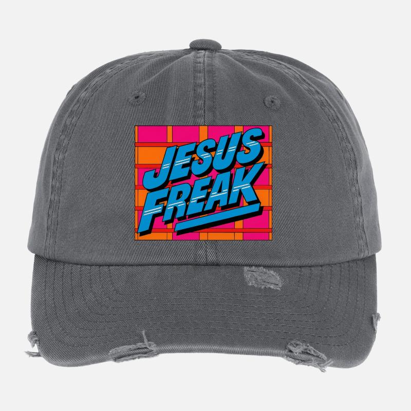 Jesus Freak Flexfit Vintage Destroyed Cap