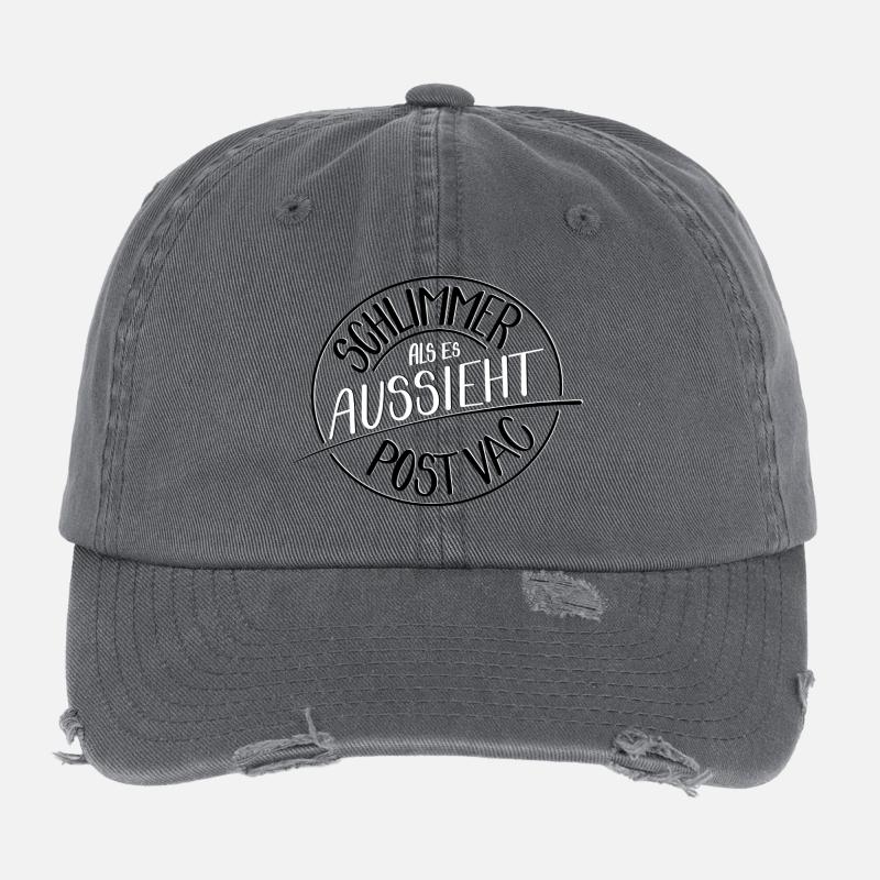 Schlimmer als es aussieht, Post Vac Flexfit Vintage Destroyed Cap