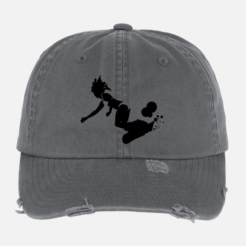 Planche à neige Casquette vintage effet usé Flexfit