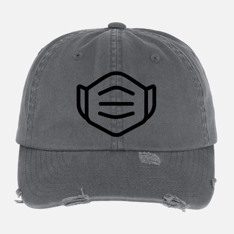 mask Flexfit Vintage Destroyed Cap