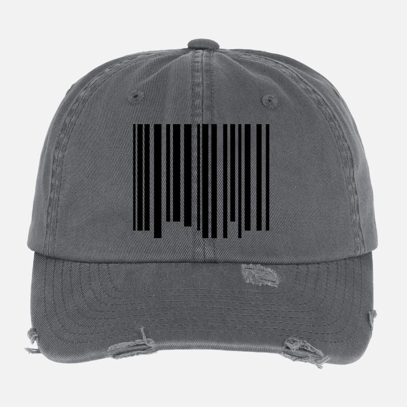 code barres Casquette vintage effet usé Flexfit