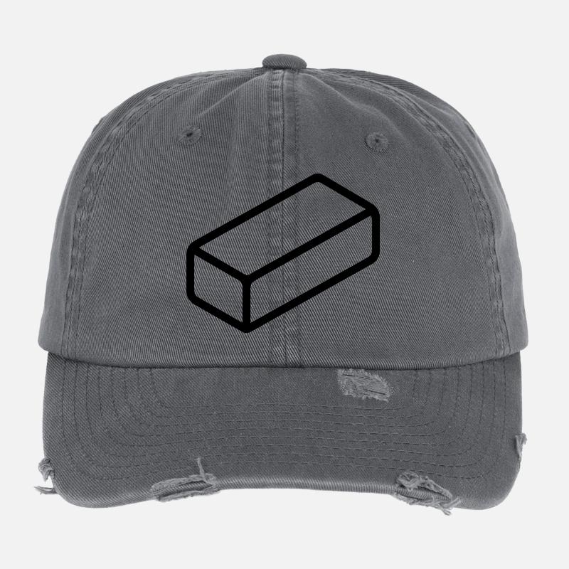 brique Casquette vintage effet usé Flexfit