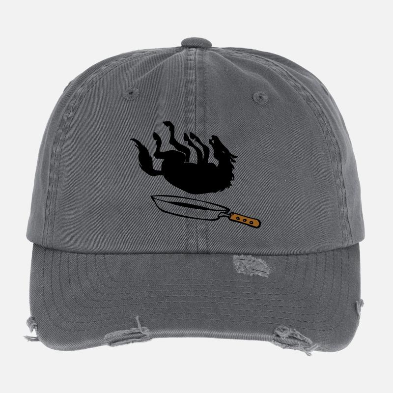 Horse in the pan Flexfit Vintage Destroyed Cap