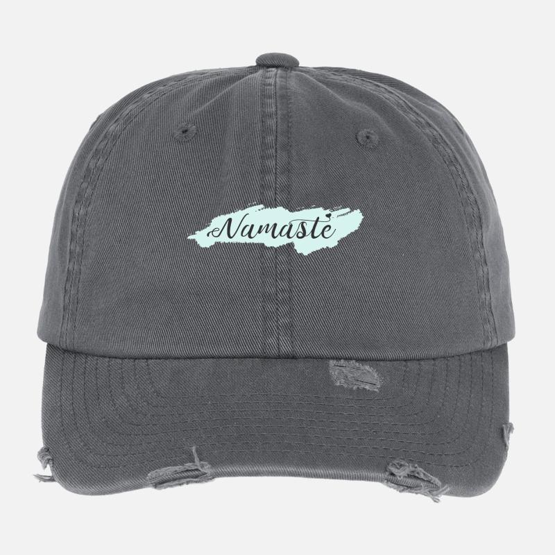 namaste Flexfit Vintage Destroyed Cap