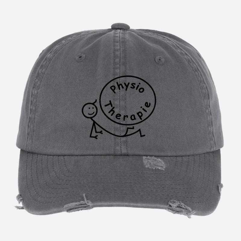 Physiotherapy / Physio Ball Game Flexfit Vintage Destroyed Cap