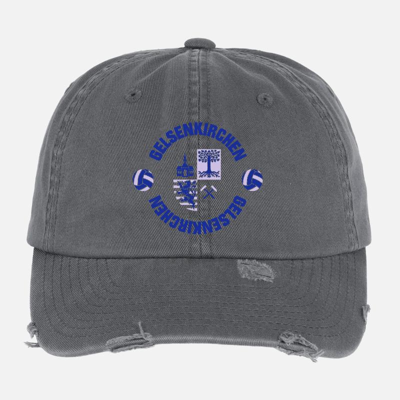 Gelsenkirchen (ID: 001013) Flexfit Vintage Destroyed Cap