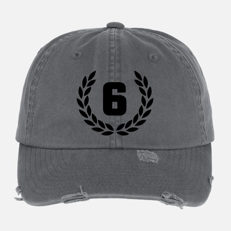 Jubiläum 6 Flexfit Vintage Destroyed Cap