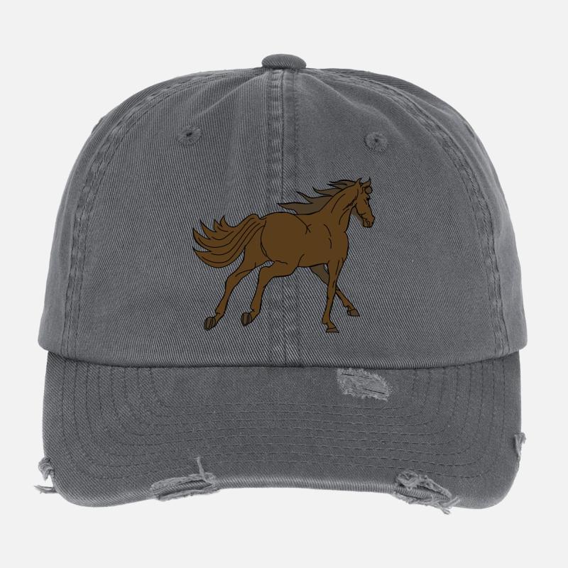 Pferd Flexfit Vintage Destroyed Cap