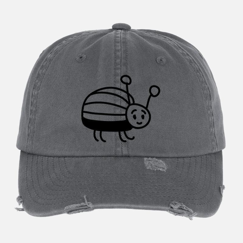 kleiner Käfer - line Flexfit Vintage Destroyed Cap