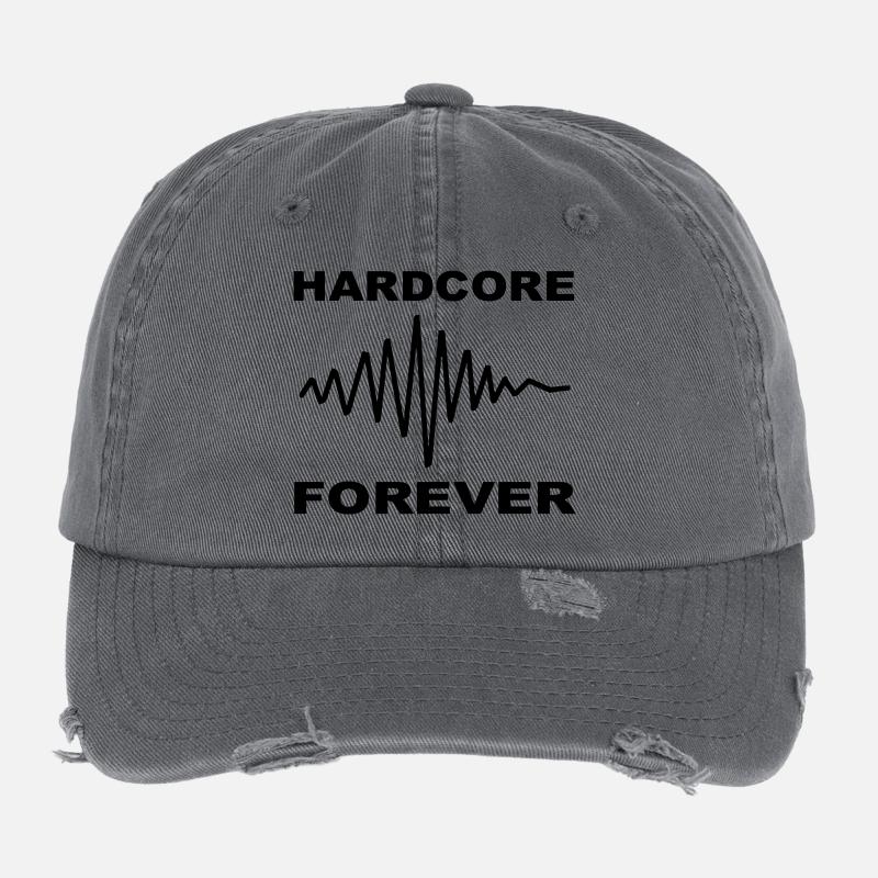 Hardcore immer Flexfit Vintage Destroyed Cap
