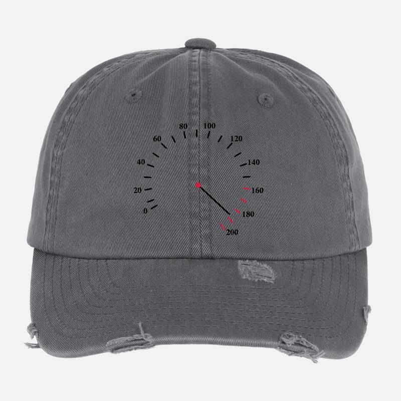 Speedometer Quick Flexfit Vintage Destroyed Cap