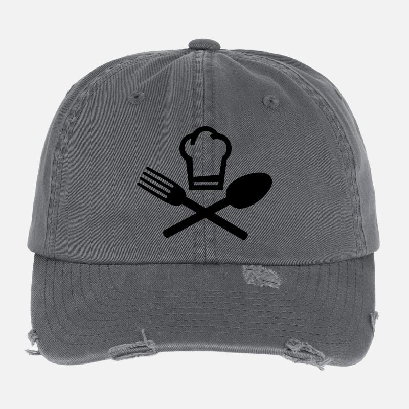 koch_logo_f1 Casquette vintage effet usé Flexfit