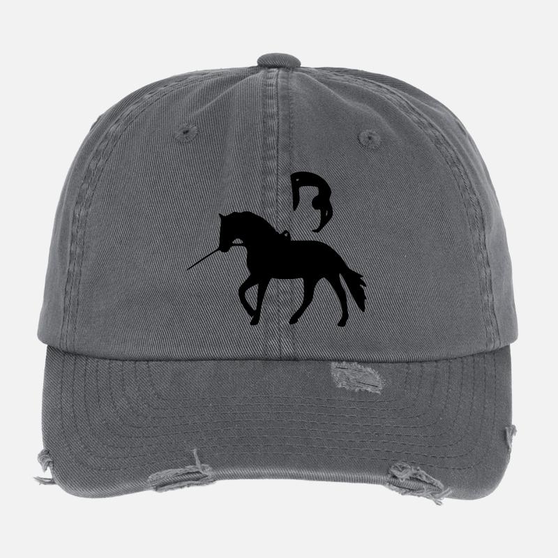 Flick Flack Voltigieren Flexfit Vintage Destroyed Cap