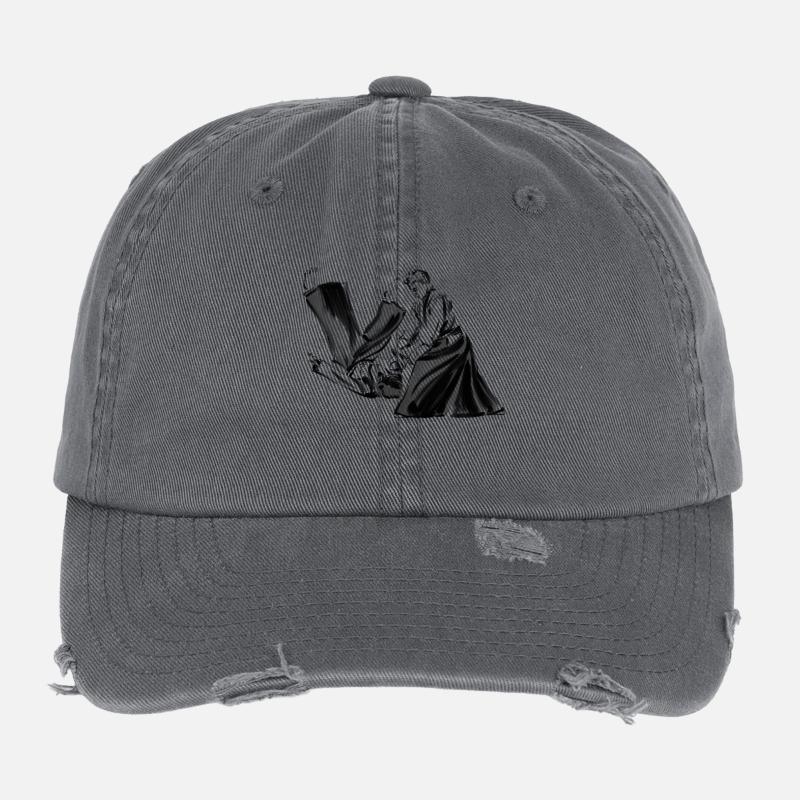 aikido Casquette vintage effet usé Flexfit