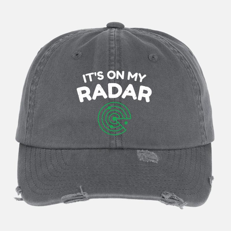 It's on my radar Flexfit Vintage Destroyed Cap