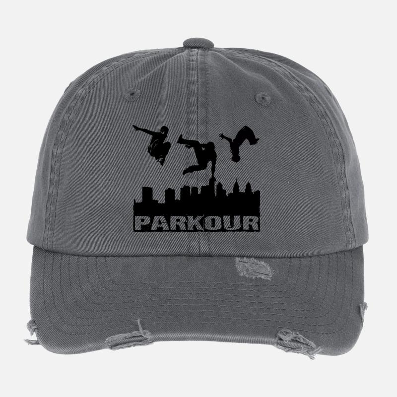 Parkour Casquette vintage effet usé Flexfit