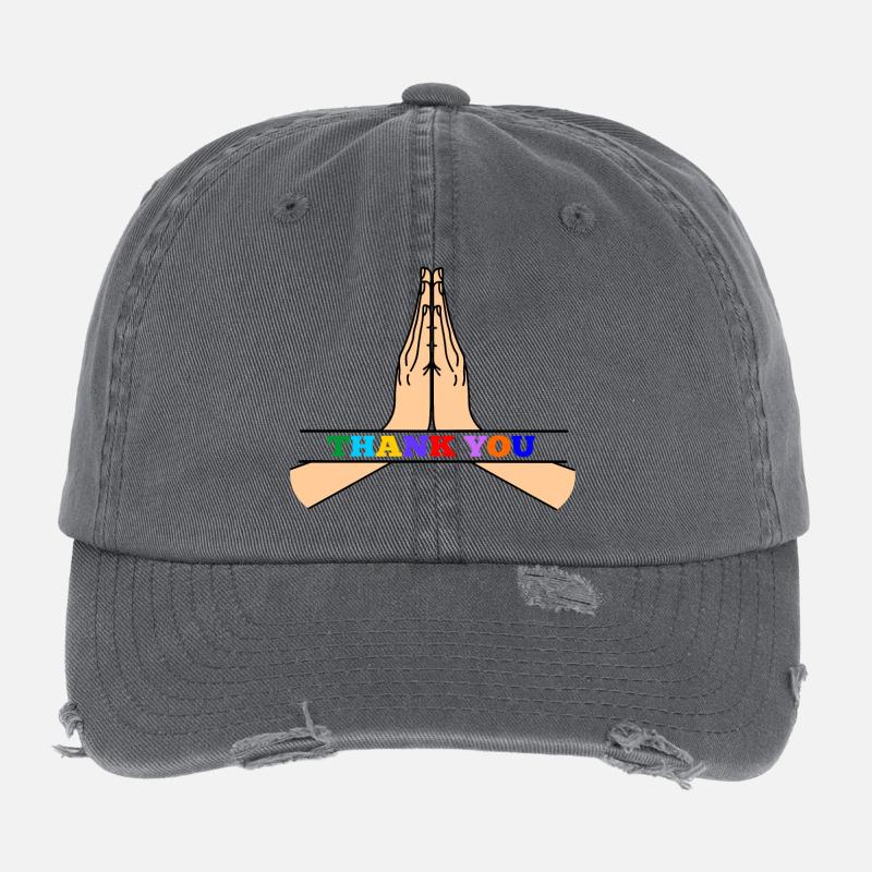 Namaste danke Flexfit Vintage Destroyed Cap