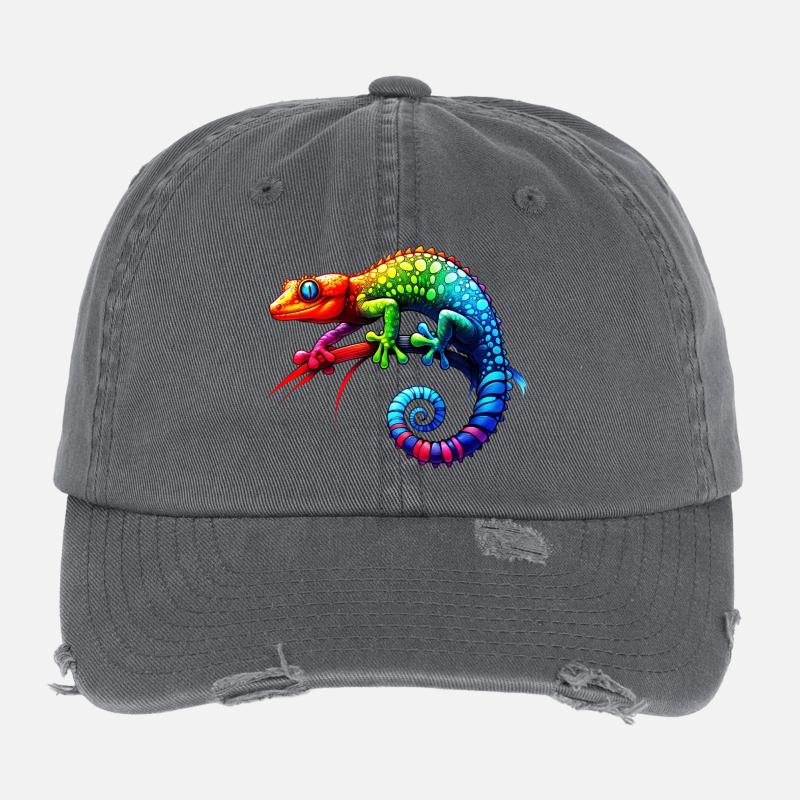 Gecko Flexfit Vintage Destroyed Cap