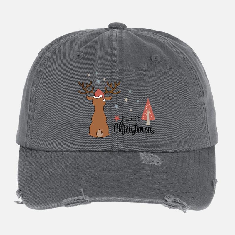 Great design for Christmas Flexfit Vintage Destroyed Cap